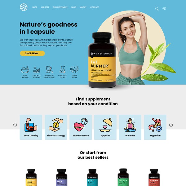 health and well-being dietary supplements