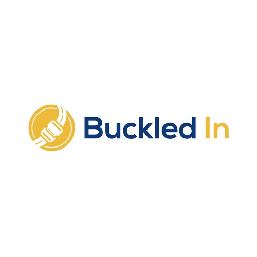 Student transportation company needs to get Buckled In to a new logo. Diseño de sriredjeki