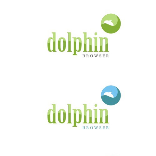 New logo for Dolphin Browser Design by croea