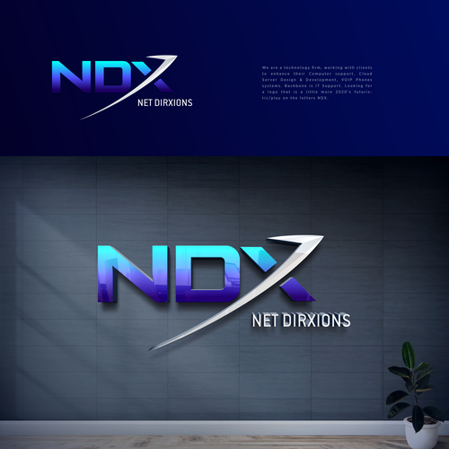 NDX Logo Design Réalisé par visualcris™