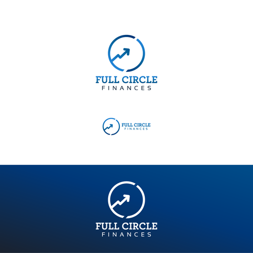 Simple but eye catching Full Circle logo for retirees Design by Guillermoqr ™