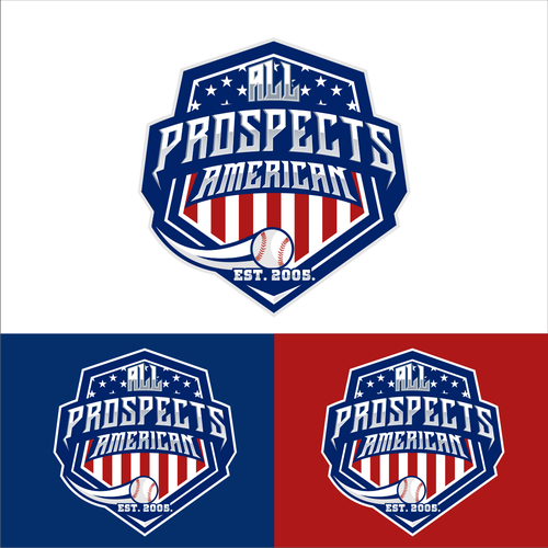 All American Prospects Baseball logo design! Design by Zept'ID99™