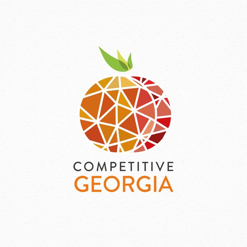 Create a logo using the state of GA as the main image underlying the
economic strength of diversity-ontwerp door Jilldreamer