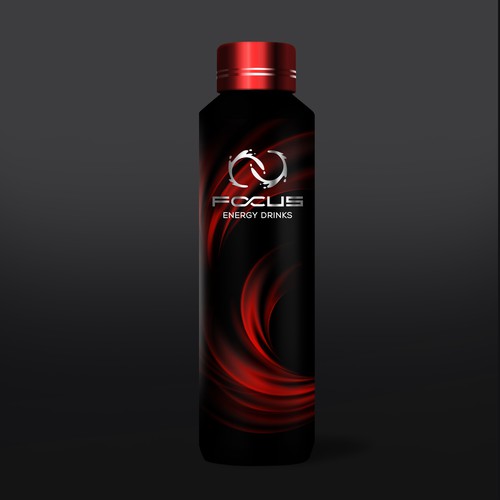 Focus Energy Bottle Design by Creative Selection