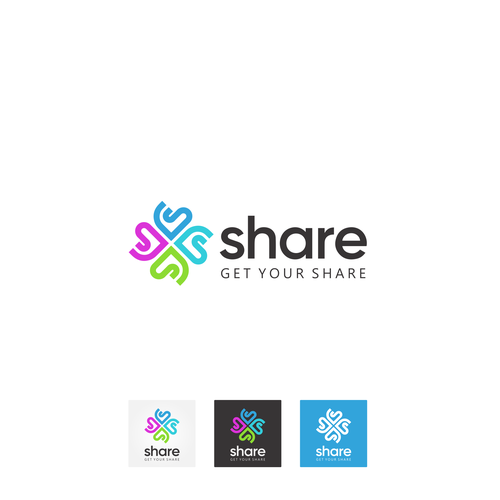 share logo design