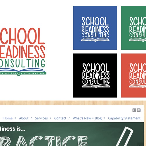 Create a community-focused logo for School Readiness Consulting-Washington DC Design by purpleri