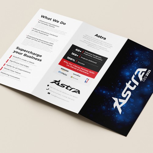 Brochure contest entry by Clau.diu