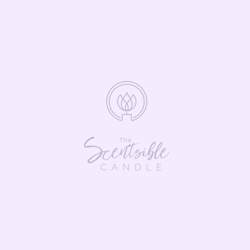 Design a beautiful logo for The Scentsible Candle (Guaranteed Winner) Design by Mari S.