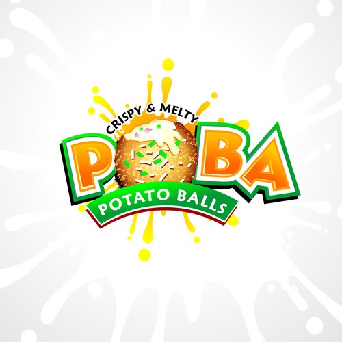 POBA- Crispy & Melty Potato Balls Business that inspires comfort & excitement- Creative & Modern Design by GA19