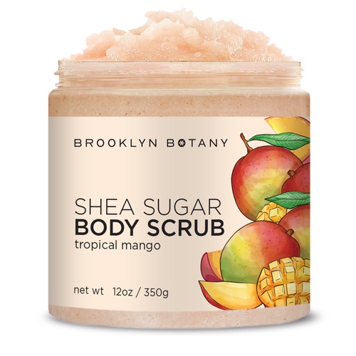 Diseño de Design  FRESH new packaging for a line of body scrubs de vesmil