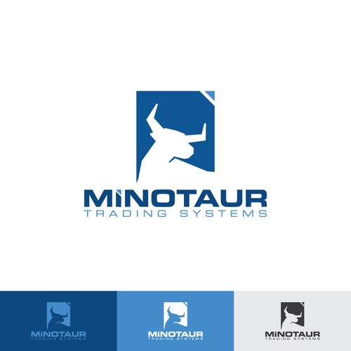 Powerful bull inspired logo for automated trading systems Design von Arsart Design