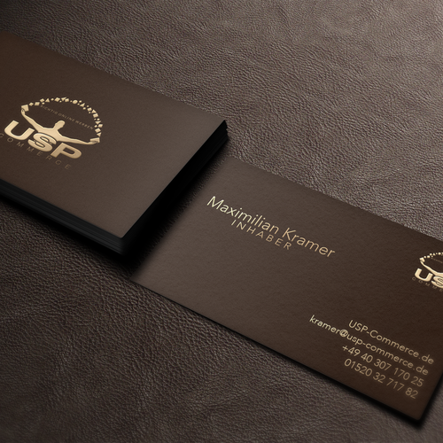 Logo & business card contest entry by bluedots studio