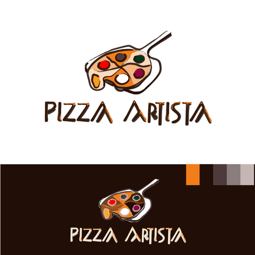 Need a colorful yet simple logo for my Pizza restaurant to appeal to the younger crowd Design by cimpi