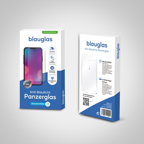 create a packaging design for a iPhone screen Protector Design by Anrally