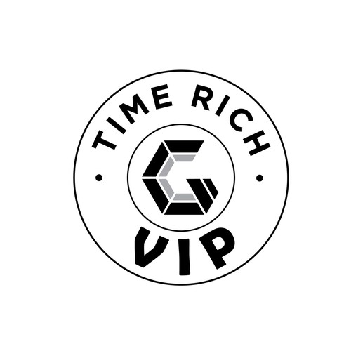 コンペ「Time Rich VIP Logo」のデザイン by DaaCreationsさん 