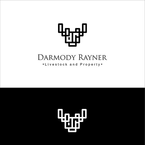 Livestock Ranch Agents Logo Design by PapangStudio