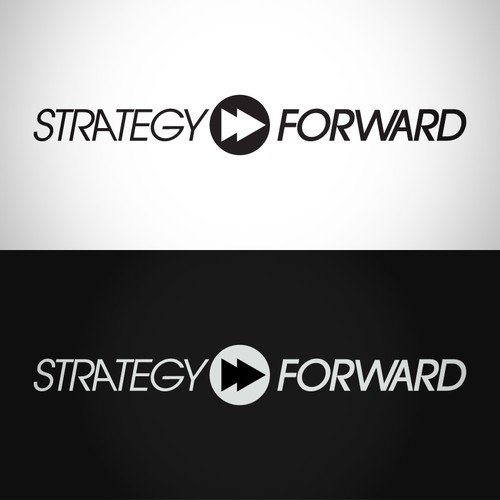 logo for Strategy Forward Design by kutan