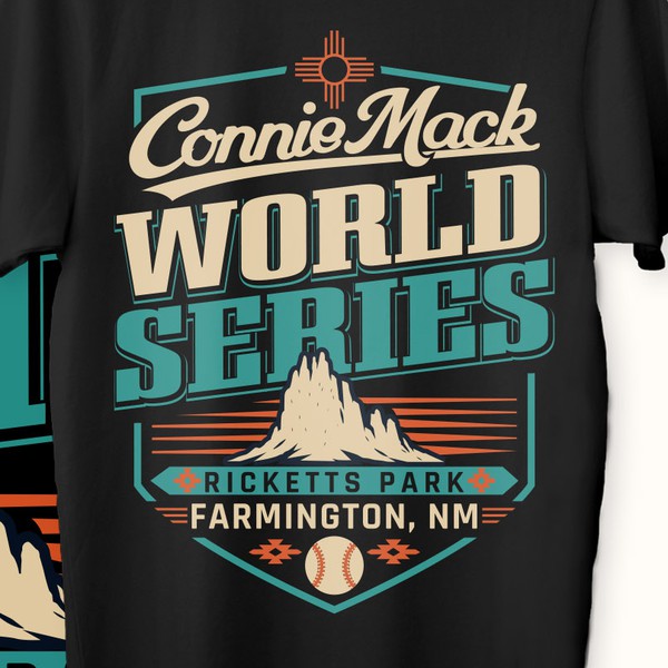 T shirt Connie Mack World Series