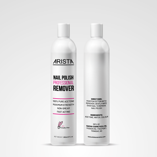 Arista Nail Polish Remover Design by Sayyed Jamshed