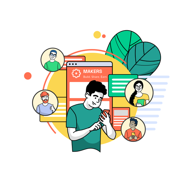 Illustrations for a Van Build Tutorial Marketplace