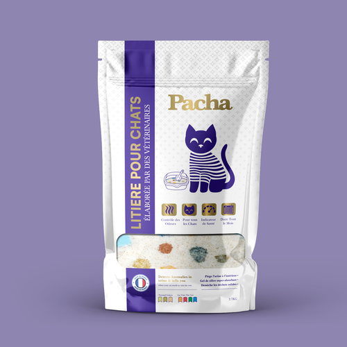 Cat Litter startup Minimalistic packaging - Contest Design by SONUPARMAR