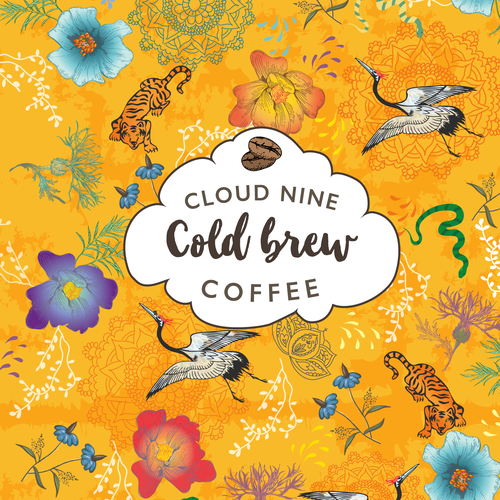 Cloud Nine Cold Brew Contest Design von curtis creations