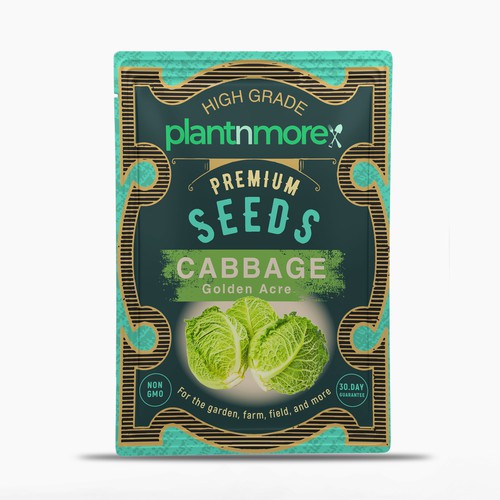 New Vegetable Seed Packet Line - Packet Design Needed Design by Nirmana92