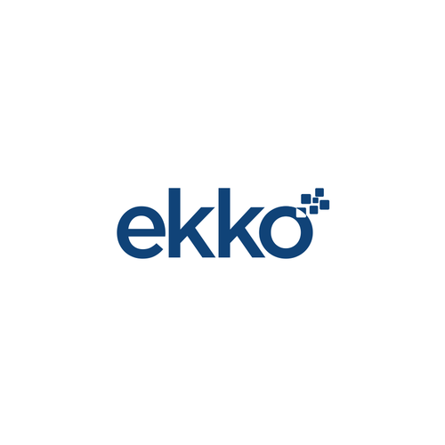 SIMPLE LOGO - ekko Letters then dm after Design by 4U Designs