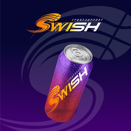 Swish - A New Sports Drink! Design réalisé par bluelines15