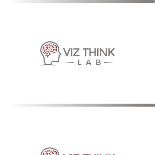 A logo on how Viz Think Lab uses visual thinking drawing skills to promote business creativity Design by tutubis