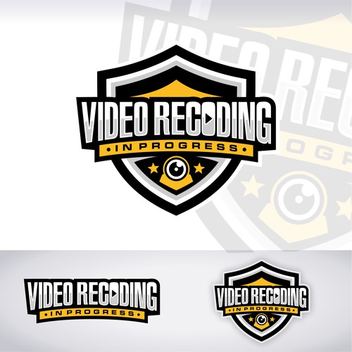 Designs | Video Security Warning Sticker | Logo design contest