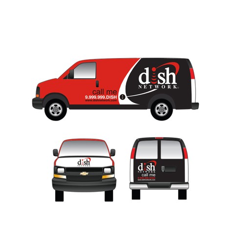 V&S 002 ~ REDESIGN THE DISH NETWORK INSTALLATION FLEET Design by rudi_ozsy
