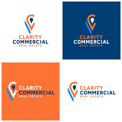 Logo + Brand Guide for Clarity Commercial Real Estate Design by Dadisigner