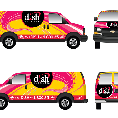 V&S 002 ~ REDESIGN THE DISH NETWORK INSTALLATION FLEET Design by Web2byte