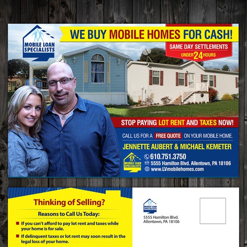 Mobile Loan Specialists needs a new postcard, flyer or print Ontwerp door charlim888