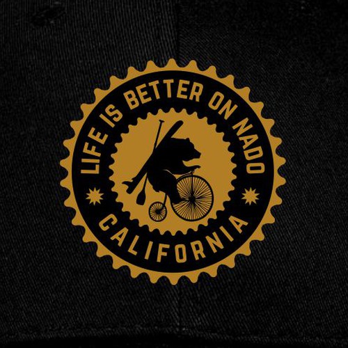 Leather Patch Hat Design by BRTHR-ED