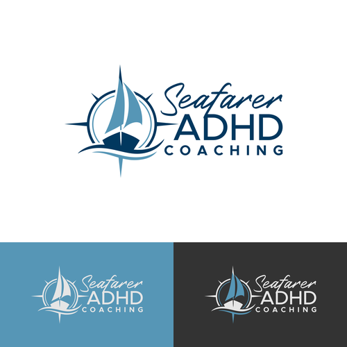 Abstract sailboat logo to evoke navigation and adventure Design by rzaltf
