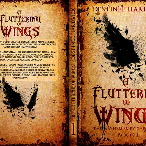 Fantasy Book Cover: Gothic Fairies Design by derangeddoctordesign