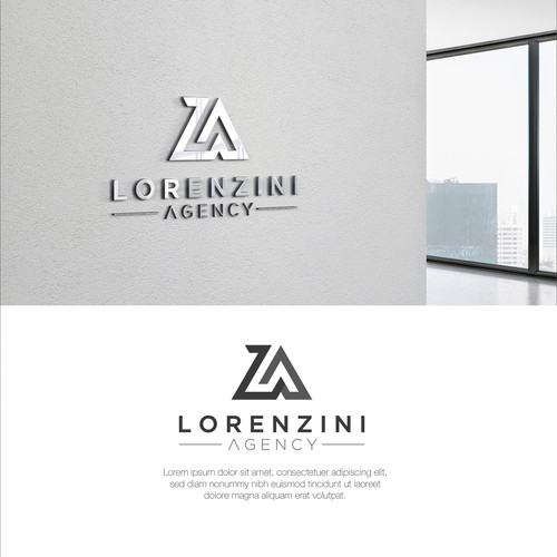 Unique Brand for an Insurance Agency Design by p u t r a z