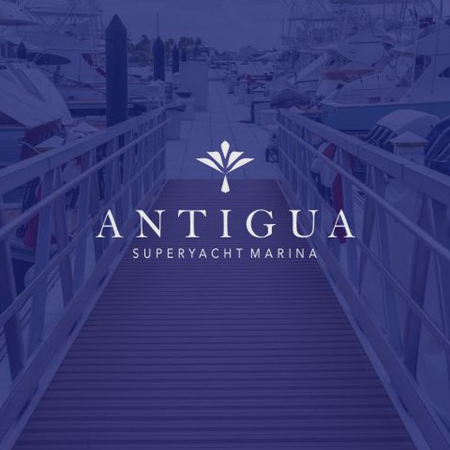 Logo for Antigua Superyacht Marina Design by nindadian