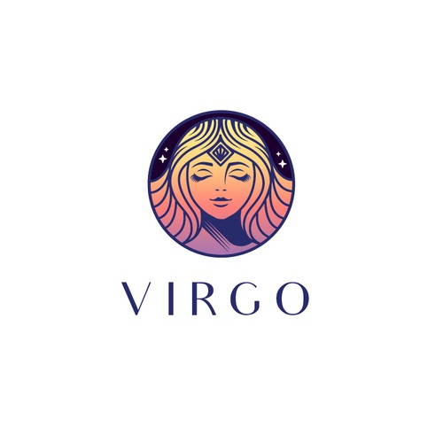 Create elegant and CREATIVE logo for Virgo(Zodiac) thanks!!! Design by AnaMaria.Design