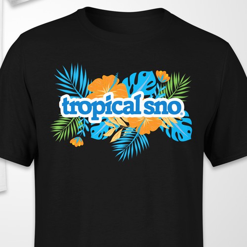 Tropical T-Shirt Design Design by PEDROVALERODSGN ✅