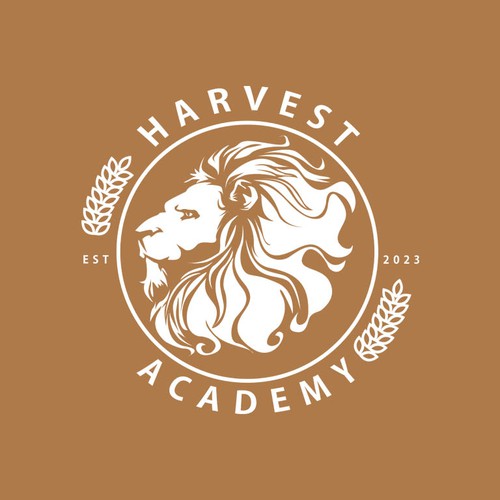 Harvest Academy Lions Mascot Design by Xshand