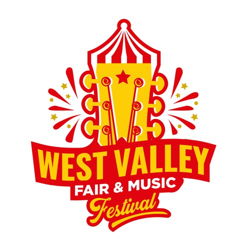 Logo design for West Valley Fair & Music Festival Design by Jacob Gomes