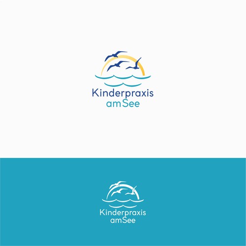 Design di Design a logo for a paediatric clinic at the lake appealing to kids all ages and their parents di Logood.id