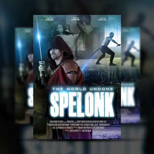 Poster for Apocalyptic sci fi film Design by EPH Design