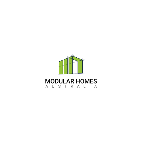 Logo for Modular Homes Company Design by Badruzzaman