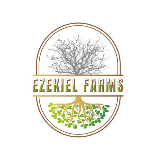 A sweet, earthy logo for a regenerative fruit farm Design by ads1201