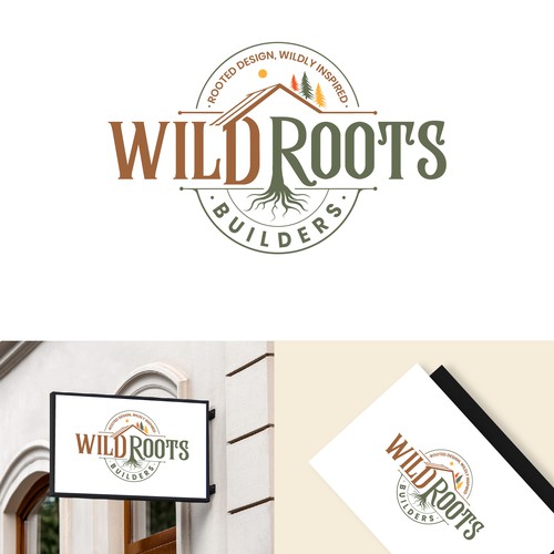 Design di Logo for Wild Roots Builders – Eco-Friendly, Whimsical Outdoor Spaces di websmartusa