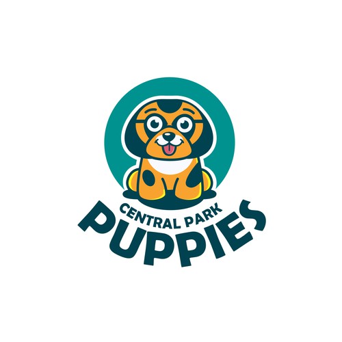 Design a heartfelt, modern logo for a brand that brings families and puppies together. Design by Vel66